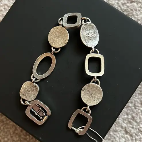 Lia Sophia NWOT  pink, purple silver bracelet