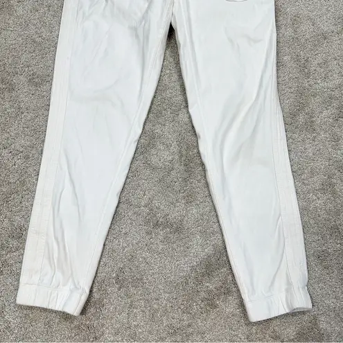 Athleta  Farallon Jogger Pants White Drawstring Loose Fit Tapered Size XS