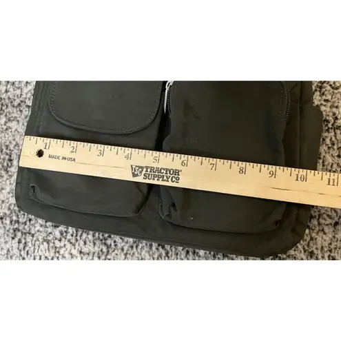 Baggallini Everyplace Bag Purse Charcoal Grey Zip Closer Crossbody Lightweight