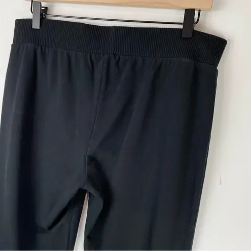 E.L.I J’envie Peruvian Pima Cotton Luxary Yarn Tapered Jogger Casual Pants Black Size L