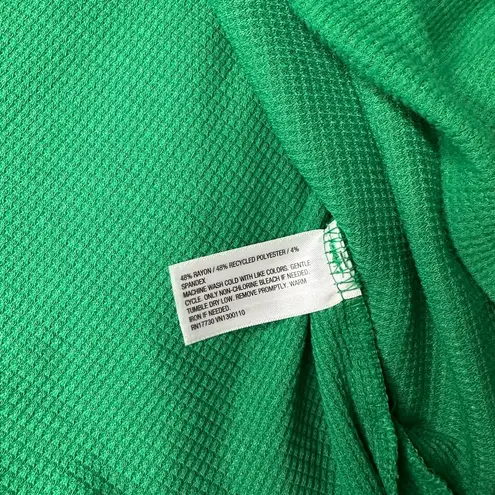 Target Wondershop Green Cropped Thermal Top Size 3X