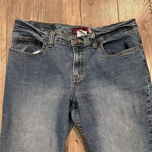Jordache Jeans Women's 11/12 Juniors Low Rise Stretch Bootcut Blue Denim Y2K Vtg