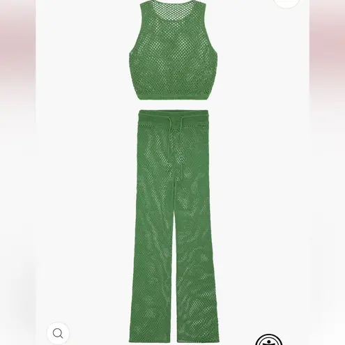 We Wore What Crochet Top & Pant Set