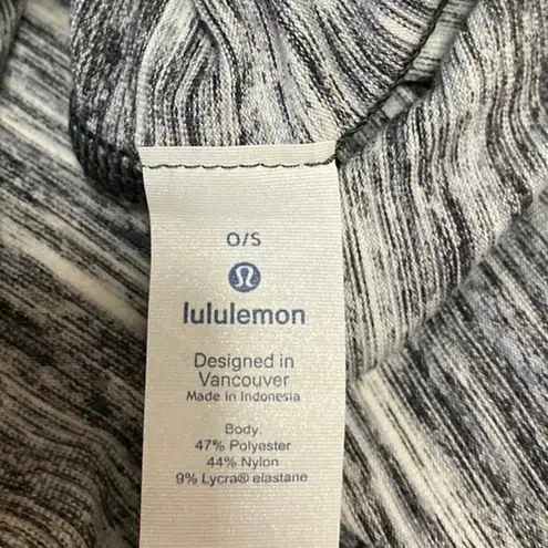 Lululemon Women's Gray Heather Strapless Sleeveless Tube Bandeau Top Size 0