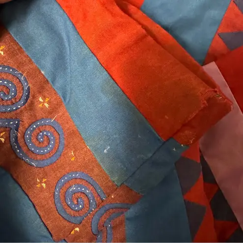 handmade Hmong jacket patchwork Blue Size undefined