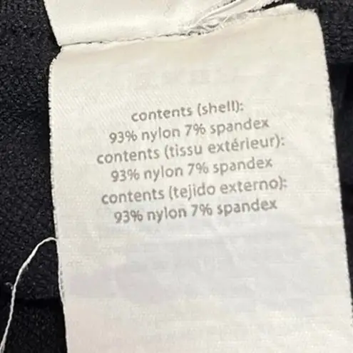 We Wore What Women's Black High Rise Yoga Workout Athletic Leggings Pants Size M