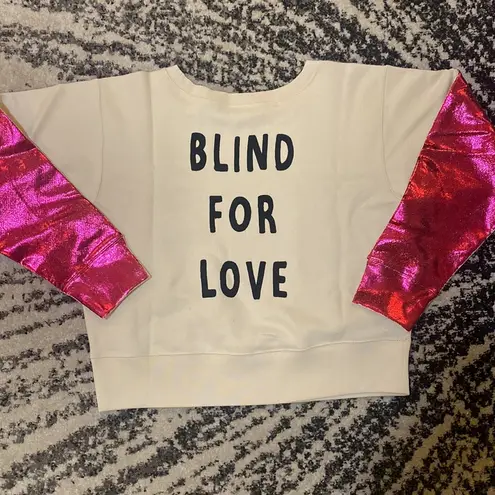 Gucci Laminated Blind For Love Sweatshirt size M