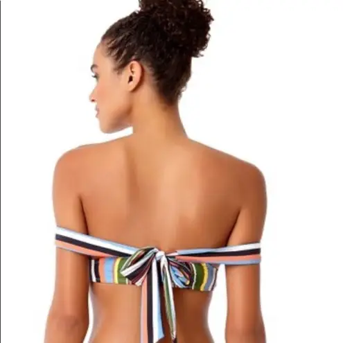 Anne cole  Comic Stripe bikini. S-top/M-bottom. NWT