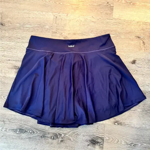 Baleaf Navy Athletic Skort 2XL Built-In Shorts Stretch Activewear Tennis Skirt