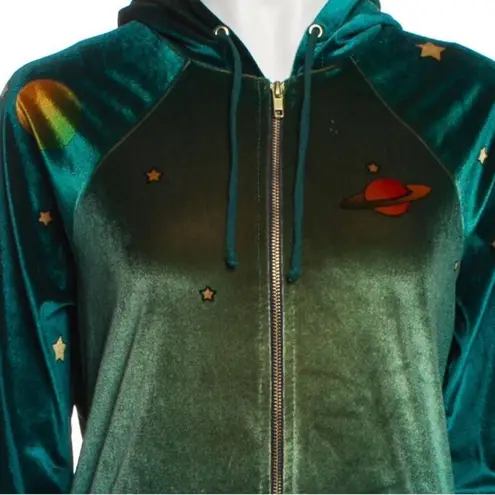 Aviator Nation velvet celestial hoodie NWT oversized could accommodate larger - Image 12