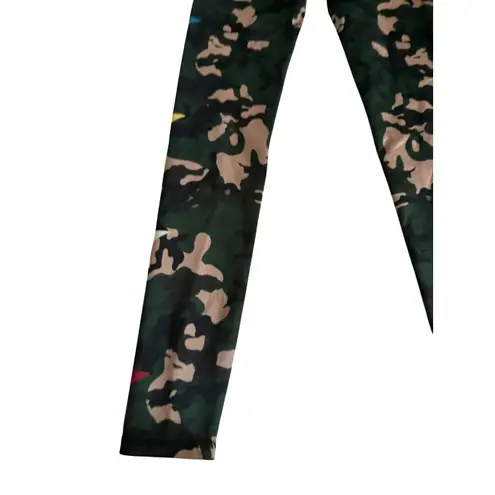 Noli Women's Camo Multicolor Star Print Tights Leggings Size XS