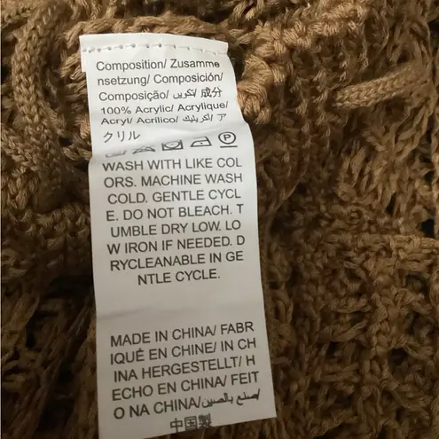 CoverUp Women's Dark Brown Beach Pants Crochet High Waist Swimsuit CoverUps Size undefined