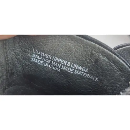 BORN Boots Womens Size 7.5 Black Heeled Strappy Comfort Grunge Whimsigoth Witchy