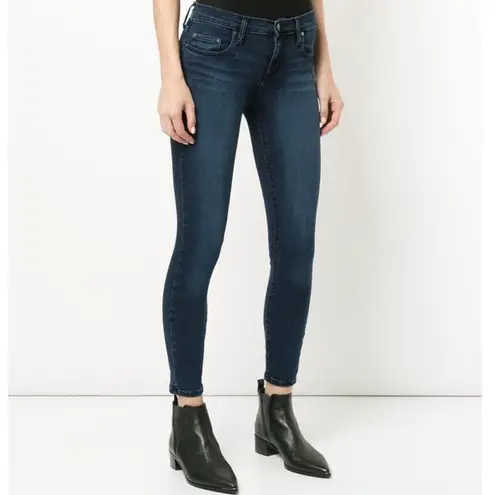 Nobody denim Geo ankle true mid rise skinny jeans in Rebel wash size 25