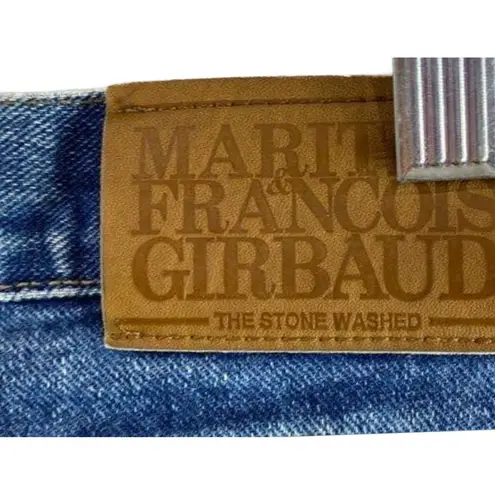 Marithé + François Girbaud Blue Slim Tapered Mom Jeans Size 20 Y2K Vintage Denim