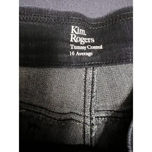 kim rogers  Jeans‎ Women's Size 16 Pull On Tummy Control Stretch Denim Blue ACL-C