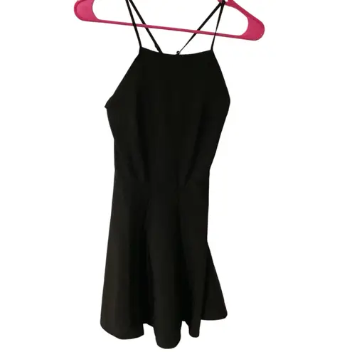Phoebe & Me Black Backless Dress WORN ONCE Size XS/S