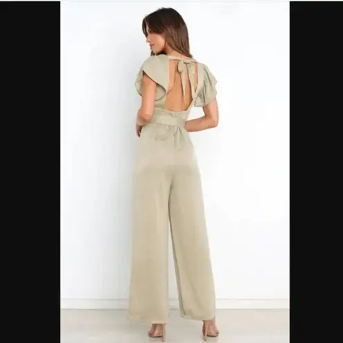 Petal and Pup Orin Olive Green Jumpsuit 4