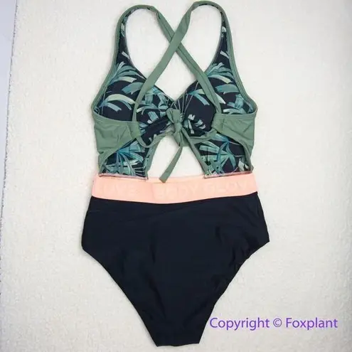 Body Glove NEW one piece swimsuit green black, women's XS