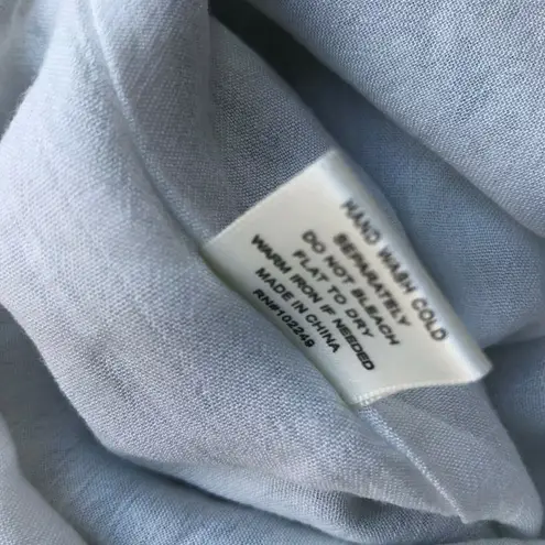 Skies Are Blue Pom Pom Paisley Halter Dress NEW NWT White Size Small