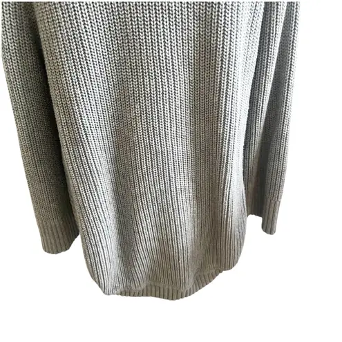 Ugg Realynn Sweater Pancho Size Small Kangaroo Pockets Gray Chunky Knit Cabin