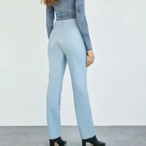 Wilfred by Aritzia | Light Blue Grayish Leather Pants