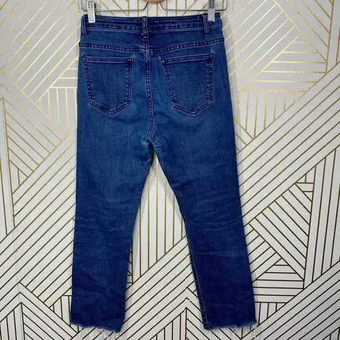 Acne Studios Jeans Skinny Straight High Rise Medium Wash Denim Blue Size 28