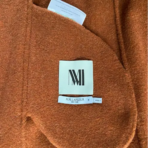 MM.LaFleur Cleo Coat in Rust and Tan Medium