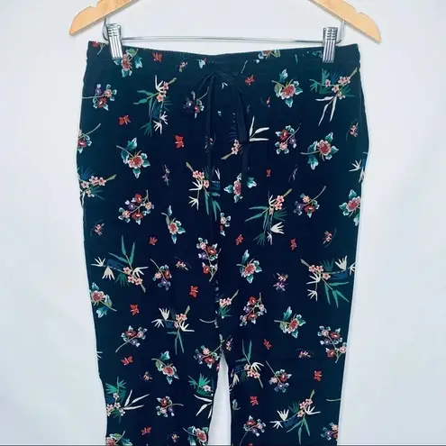 Red Valentino NWOT Wallpaper Floral 100% Silk Pants Size Medium