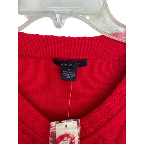 Westbound Cable Front Sweater - Medium
