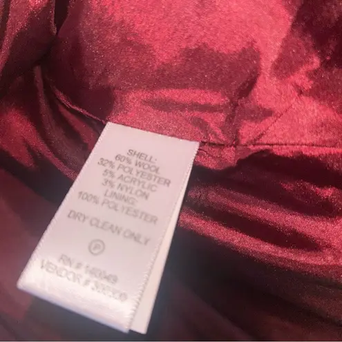 MetroStyle Women’s Wool Blend LS Lined Blazer 18 NNT