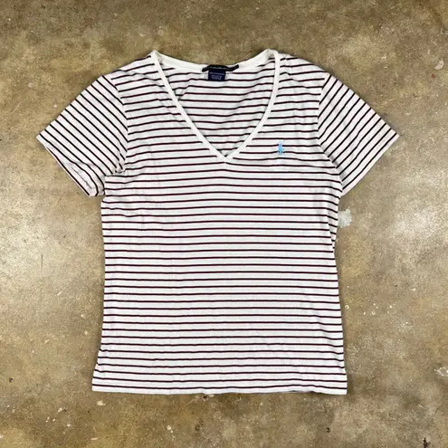 Ralph Lauren Sport Y2K Women’s XL Striped V