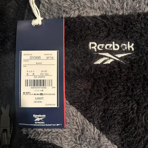 Reebok NWT  Sherpa Vector Jacket