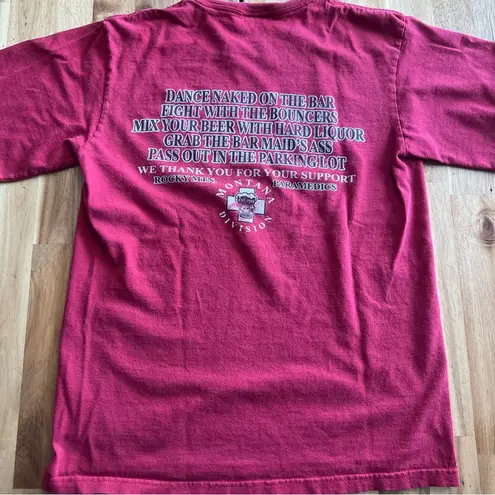 Gildan Rocky Mountain Paramedics Montana Tee Sz S