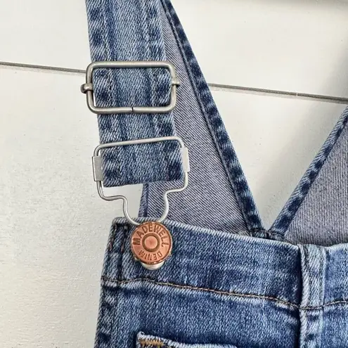 Madewell Women’s Extra Small Skinny Overalls Cedarburg Wash Blue Size XS