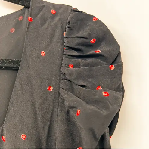 Hatch collection the Stevie dress Maternity long sleeve midi size 0 Black