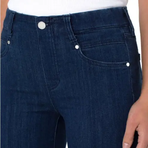 Liverpool Dark Blue Gia Glider The Slim Pull On Denim Jeans