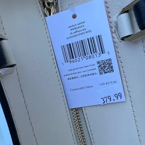 Kate Spade  New York PoolSide Multi Staci Medium Color Block Leather Satchel