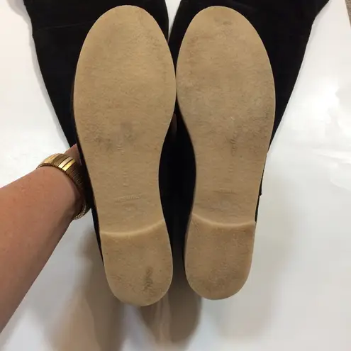 Bettye Muller Suede Over the Knee Boots