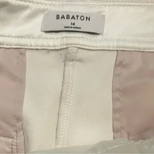 Babaton Command Cropped Pant Cropped Vegan Leather Pants Size 14