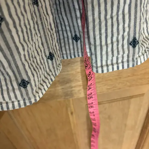 Blue Island Striped Coverup size S