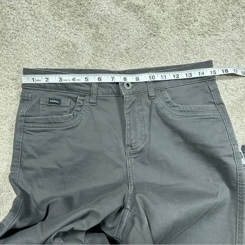 Kuhl Women’s Kontour Skinny Pants Mid Rise Outdoor Hiking in Pavement Gray 10