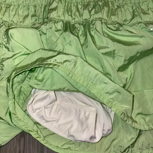 Free People Movement Key Lime Green “The Way Home” Shorts