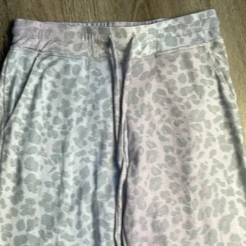 Sundry Animal Print Jogger Sweatpants Size1 (Small)