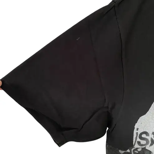 Stüssy Stussy NWTs Lady Paris Pigment Dyed Faded Black Unisex T-Shirt size large