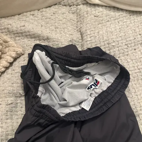 Fila Y2K vintage grey swishy track pants