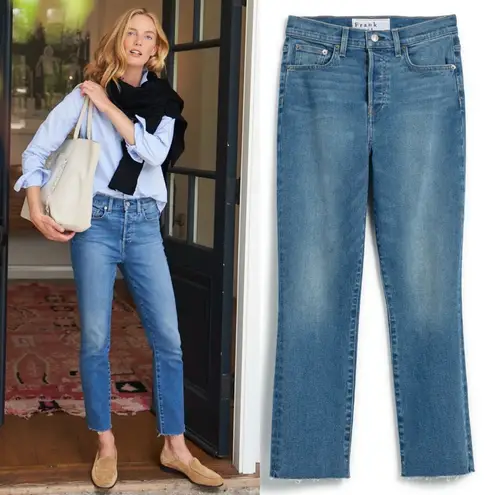 Frank & Eileen Cork Everyday Jean Straight Leg High Rise