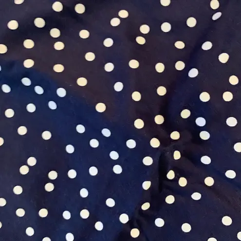 Tommy Hilfiger  navy and white polka dot skirt sz 4