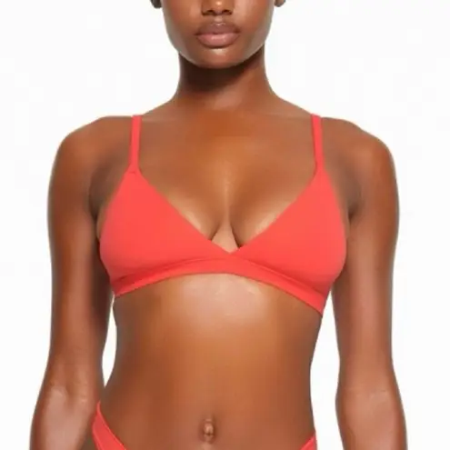 SKIMS Fits Everybody Triangle Bralette in Poppy Size Small