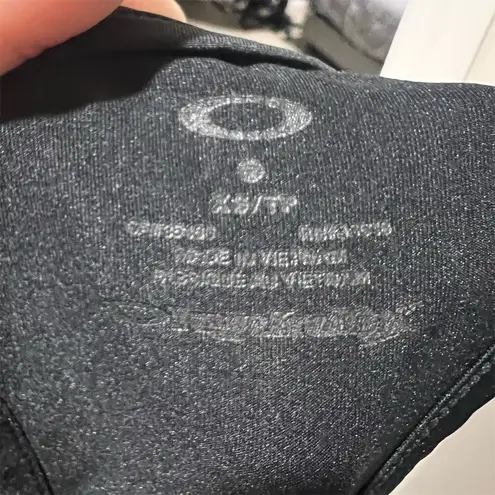 Oakley Women's Athletic Tank Top Black XS Racerback Gym Running